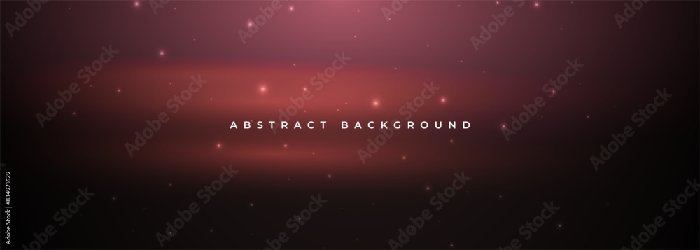 Poster abstract dark red and black gradient background with sparks. vector illustration