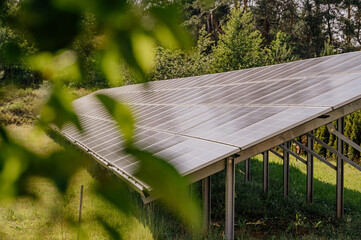 Panele fotowoltaiczne  jako zielona energia © rozentuzjazmowany