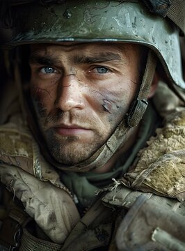 Portrait of a soldier