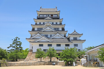 福山城の天守閣