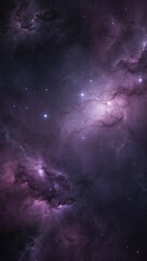 galaxy space wallpaper, in the style of dark violet and light violet, realistic usage of light and color, richly colored skies, realistic textures, generat ai