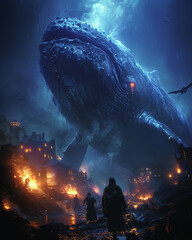 Giant Whale Photo Wallpaper and Background