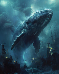 Giant Whale Photo Wallpaper and Background