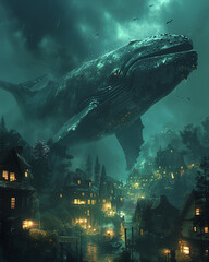 Giant Whale Photo Wallpaper and Background