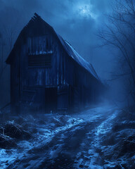 Horror Barn Photo Wallpaper and Background