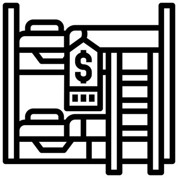 recommend clip art: BUNK BED,double bed,bunk,beds,sleep,sale.svg