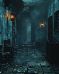 Horror Interior Photo Wallpaper and Background