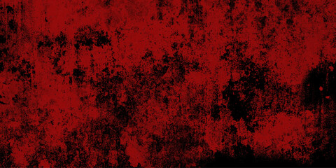 Red abstract grunge old concrete wall texture stain isolated overlay decorative vintage background.