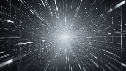 Grey white Abstract technology background, Hi tech digital connect, communication, high technology