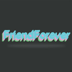 friends forever logo, friend forever wallpaper, friend forever design