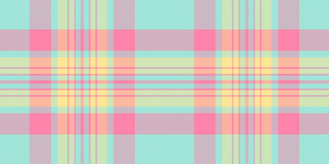 Fabric vector tartan of check textile pattern with a seamless background plaid texture.