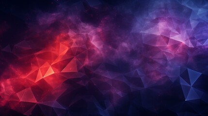 Fototapeta premium Unique geometric galaxy design with modern twist, featuring flat texture, abstract shapes, cosmic patterns, and intricate details.