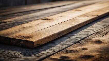 Light texture of wooden boards, background of natural wood surface