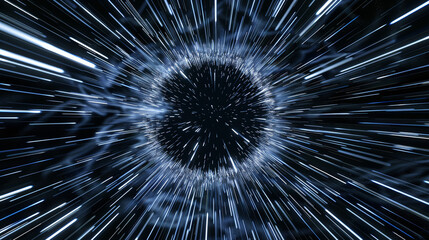 Obraz premium Fractal burst background.