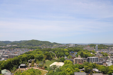 福山市の街並み