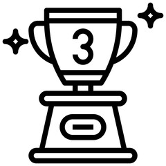 TROPHY,competition,cup,award,champion,3st place.svg