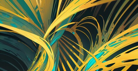 Gradient Wallpaper Illustration 3D Abstract