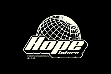 Creative streetwear concept vector graphic design