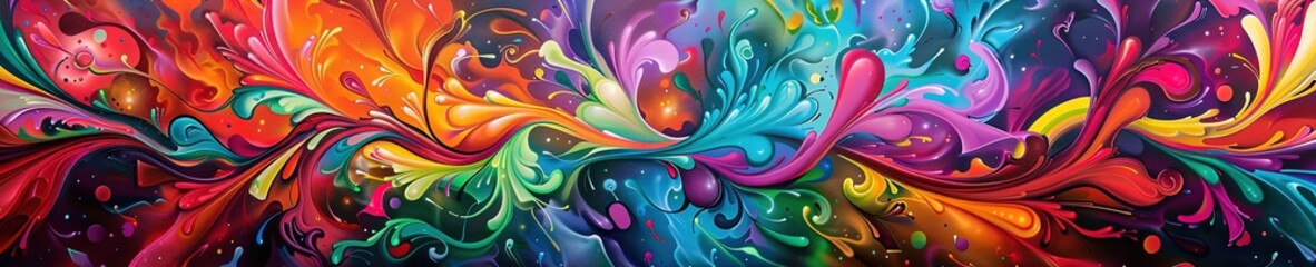 colorful 3D psychedelic tie dye pattern abstract