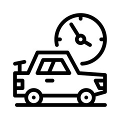 parking line icon