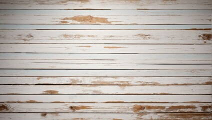 Obraz premium Shabby Wooden White Background. Grunge Texture, Painted Surface. Coastal Background.