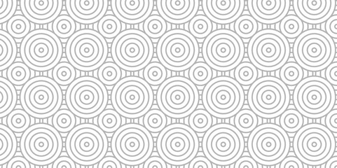 Vector Overlapping Pattern Minimal diamond geometric waves spiral and abstract circle wave line. white and gray seamless tile stripe geometric create retro square line backdrop pattern background.