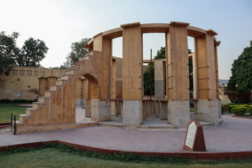 Jantar-Mantar is an UNESCO World heritage site, is an Astronomical observation site built in 18th century to study Time and Planetary movements in solar system in Jaipur, Rajasthan, India. .