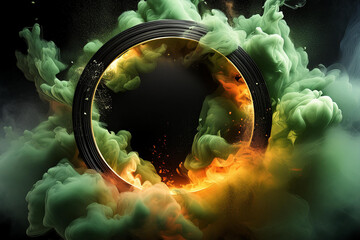 Fum&eacute;e color&eacute;e