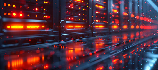 closeup of virtual data storage units within the cloud showing detailed data structures and holographic interfaces Macro Photography and RealTime Eye AF highlight the intricate digital details