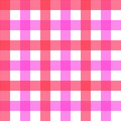Red gingham tablecloth pattern on a red background