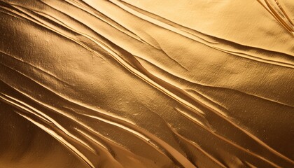 Shiny yellow metallic texture background