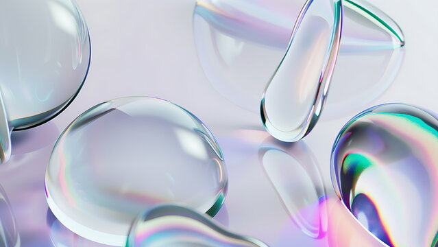 abstract unshaped glass background