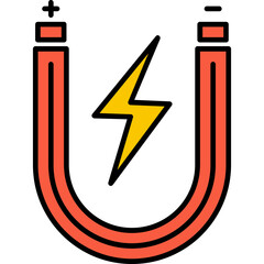 Obraz premium Magnet Icon