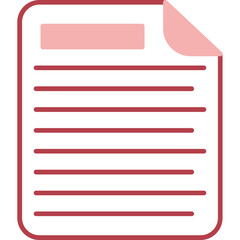 Obraz premium Document Icon