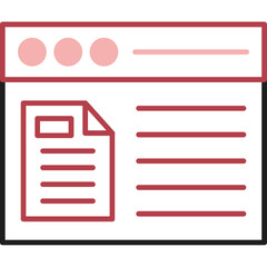 Obraz premium File Icon