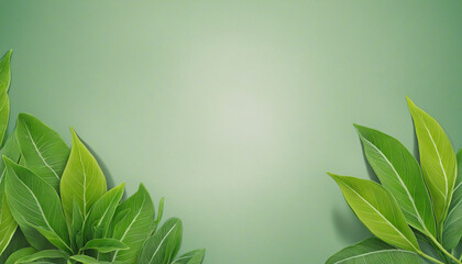 Fototapeta premium Nature-inspired design with ample space for creative copy or graphics