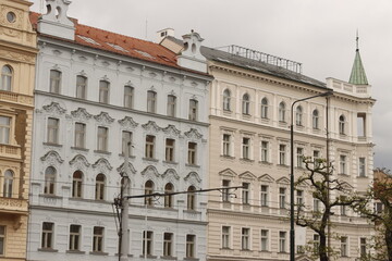 Fototapeta premium Classic architecture in the downtown of Prague, Czech Republic