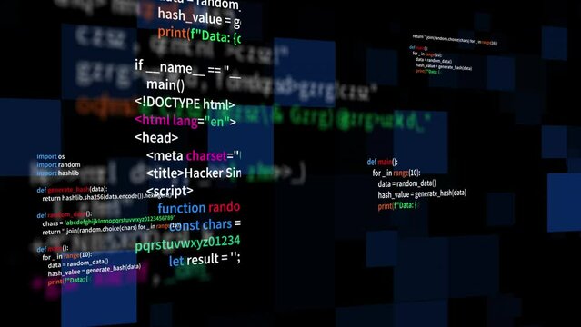 computer programming code background