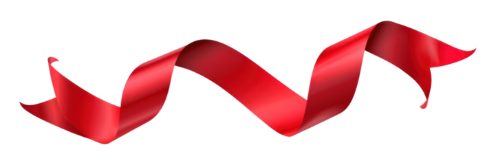 PNG Red gradient vector Ribbon blossom flower paper.