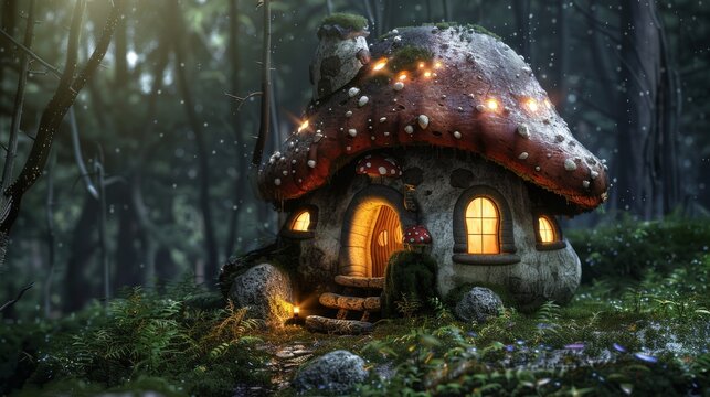  Welcome to the magical world of the Smurfs!  Join Papa Smurf, Smurfette, and all their friends in their enchanted forest village