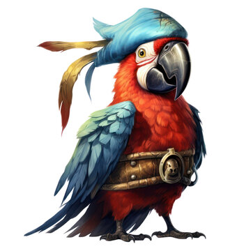 PNG Parrot pirate parrot animal bird.