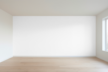 PNG room wall mockup, transparent design