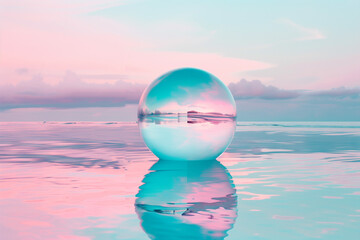 
Against the vast canvas of twilight, a solitary light bulb hangs suspended, its filament aglow like a distant star. 