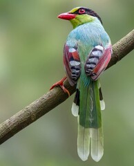 Beautiful blooming flower in garden