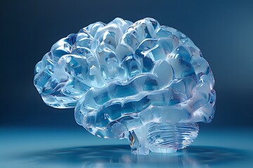 3D model of the brain that can be seen inside. Perhaps in the future medical laboratories will have technological advances that will be able to treat many types of diseases. Do it more efficiently.