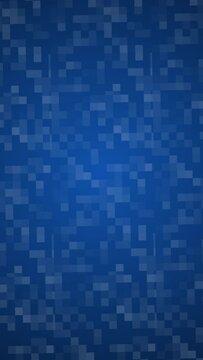 abstract blue pattern square blocks background animation  