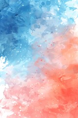 Abstract watercolor splatter background for your design
