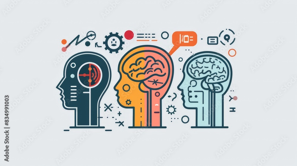 Poster create a visual guide to natural language processing (nlp). explain how ai understands and generates