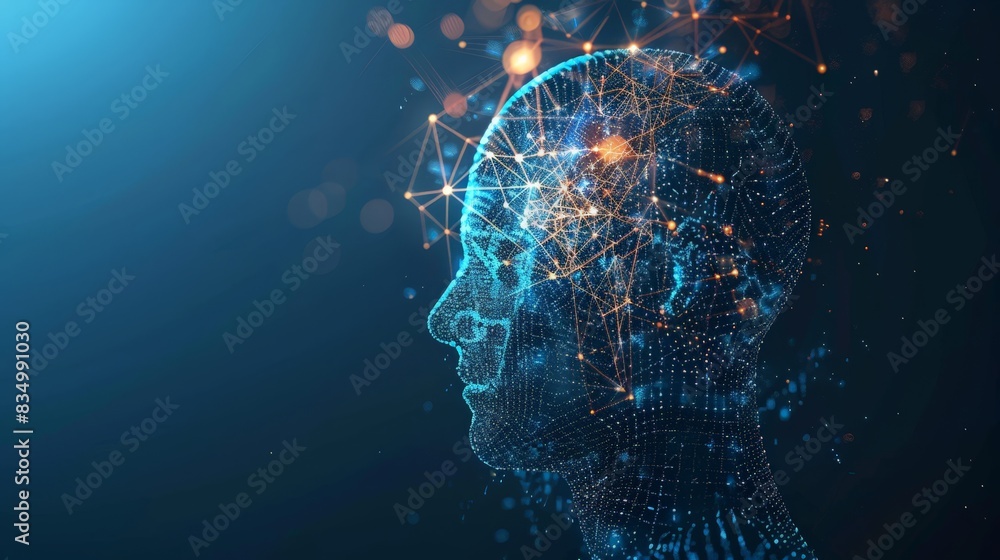 Poster create a visual guide to natural language processing (nlp). explain how ai understands and generates