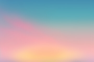 夕日をイメージしたグラデーション背景素材